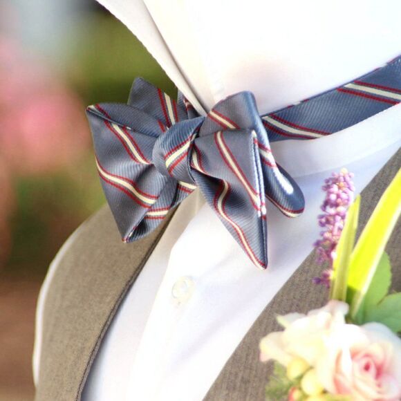 Men's bow tie Silk Self-tied Gift Box S443 - Picture 1 of 7